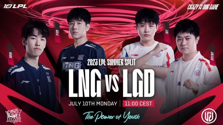 《英雄联盟》2023 LPL夏季赛赛报：Scout杰斯狂乱杀戮无解伤害收获PentaKill LNG兵不血刃拿首局