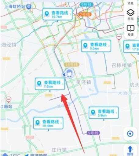 《高德地图》怎么设置表白路线