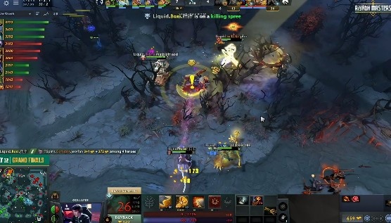 《DOTA2》利雅得大师赛赛报：崩溃哥伐木机兰博附体火烧连营 Yatoro轻松超神 雪碧扳回一城