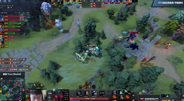 《DOTA2》TI12中国预选赛赛报：查理斯夜魔强势冲脸横行战场 AR速通TB先下一城