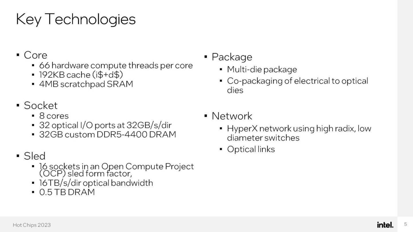 英特尔公开基于RISC架构的8核528线程CPU