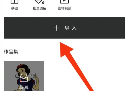 《醒图》如何调黑白