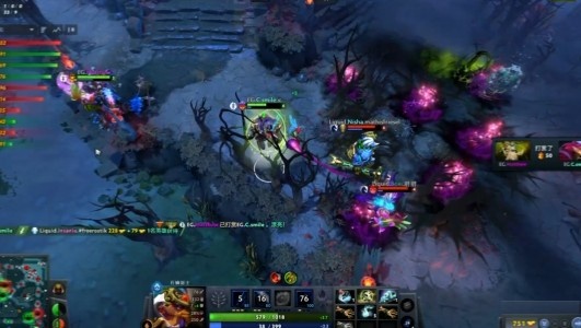 《DOTA2》TI12小组赛赛报：Nisha中单土猫游穿三路 Liquid首局轻取EG