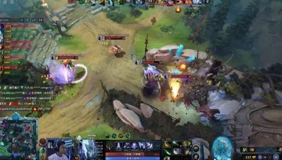 《DOTA2》TI12淘汰赛赛报：23水人连续暴毙埋伏笔 Zai黑贤完美拉墙定胜局 液体1-0Talon