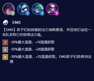 《云顶之弈》S10EMO羁绊属性介绍